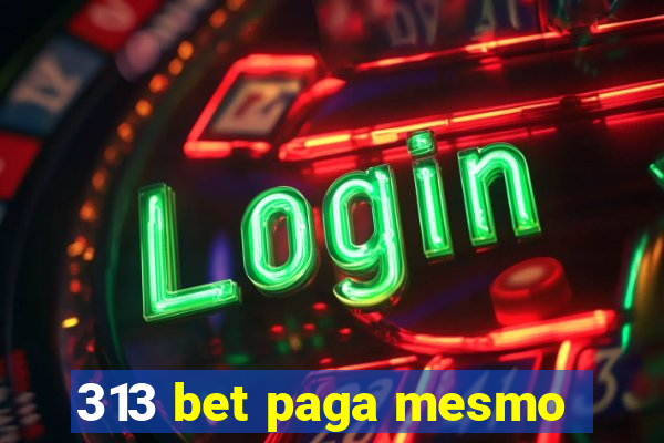 313 bet paga mesmo